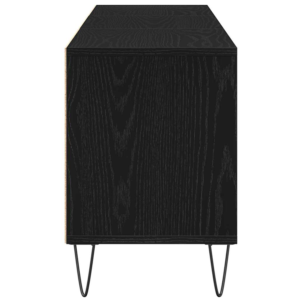 TV ormar Crni hrast 150 x 30 x 44,5 cm Konstruirano drvo