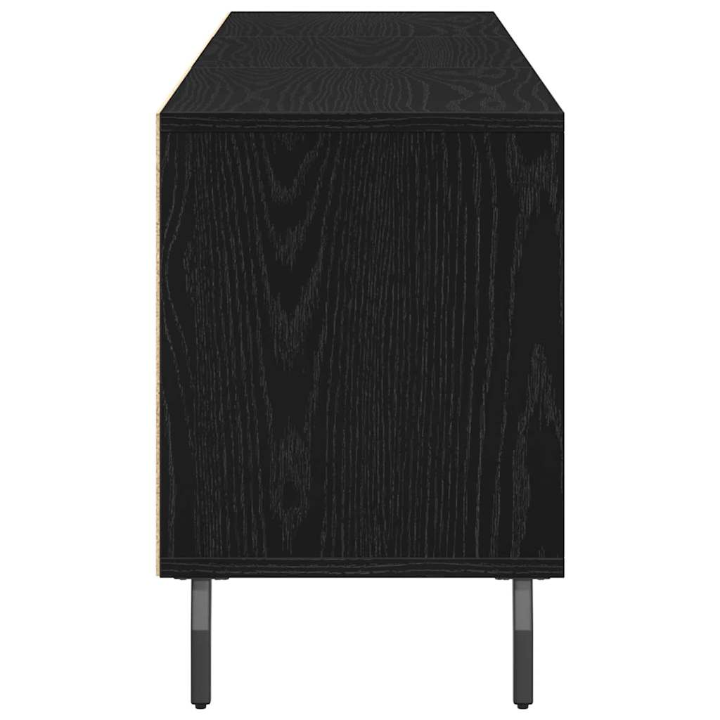 TV ormar 150 x 30 x 44,5 cm Crni hrast Konstruirano drvo