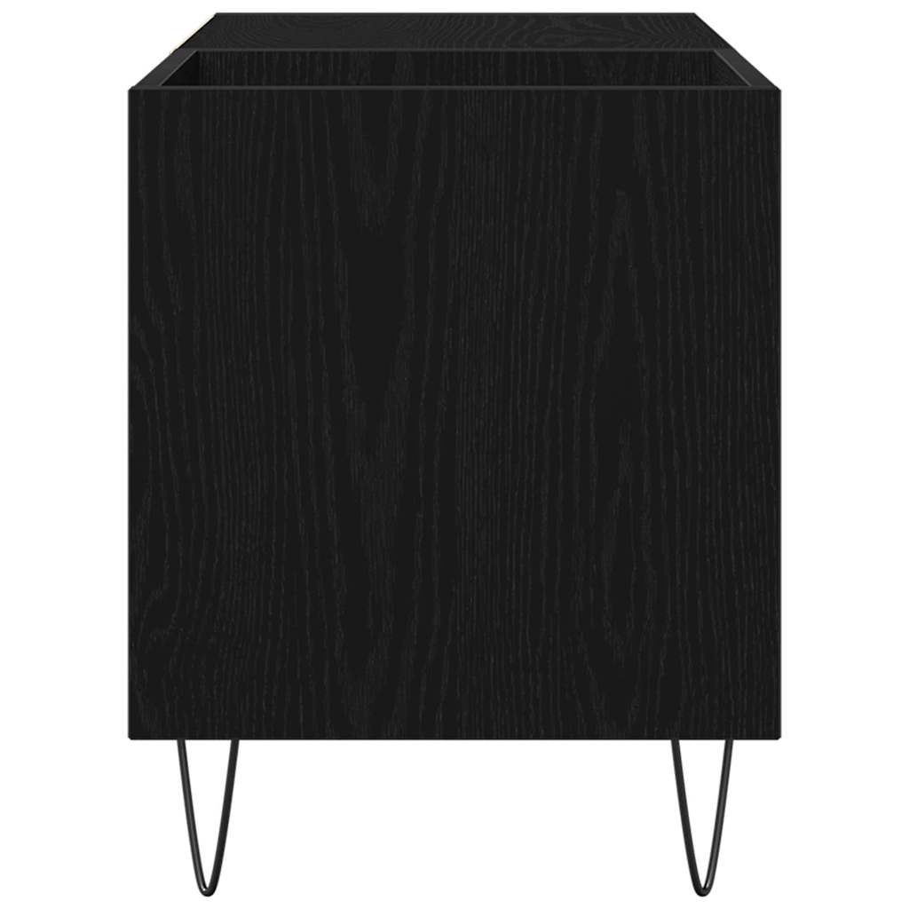 Ormar za ploče Crni hrast 85 x 38 x 48 cm Konstruirano drvo