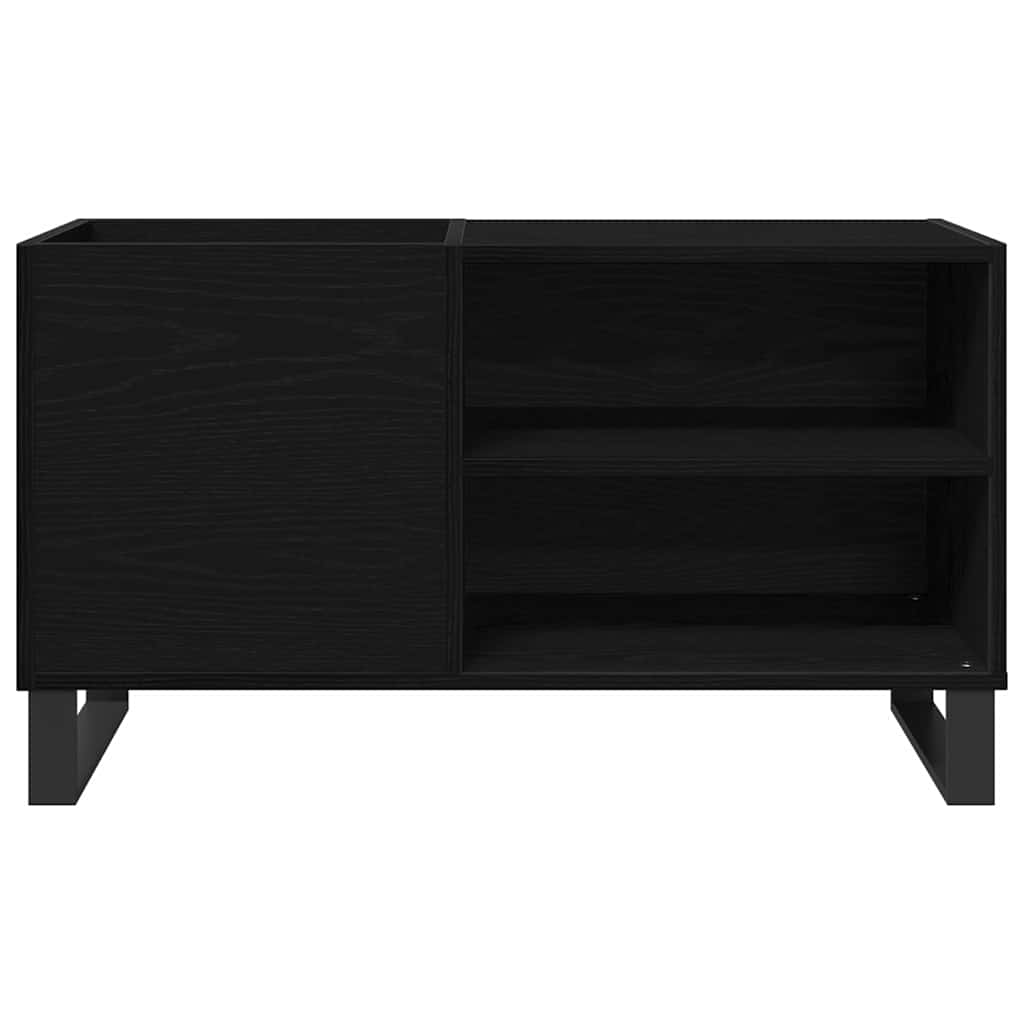Ormar za ploče Crni hrast 85 x 38 x 48 cm Konstruirano drvo