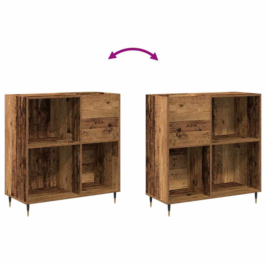 Ormar za ploče Staro drvo 85 x 38 x 89 cm Konstruirano drvo