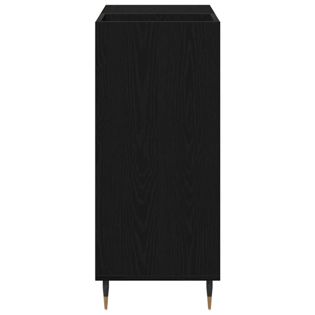 Ormar za ploče Crni hrast 85 x 38 x 89 cm Konstruirano drvo
