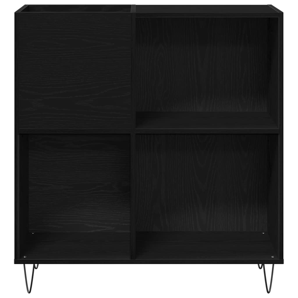 Ormar za ploče Crni hrast 85 x 38 x 89 cm Konstruirano drvo