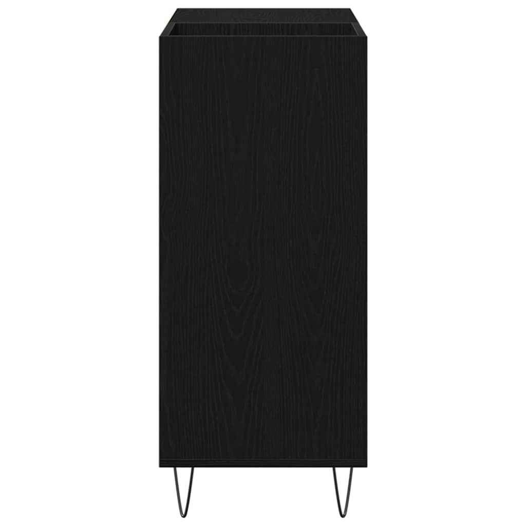 Ormar za ploče Crni hrast 85 x 38 x 89 cm Konstruirano drvo