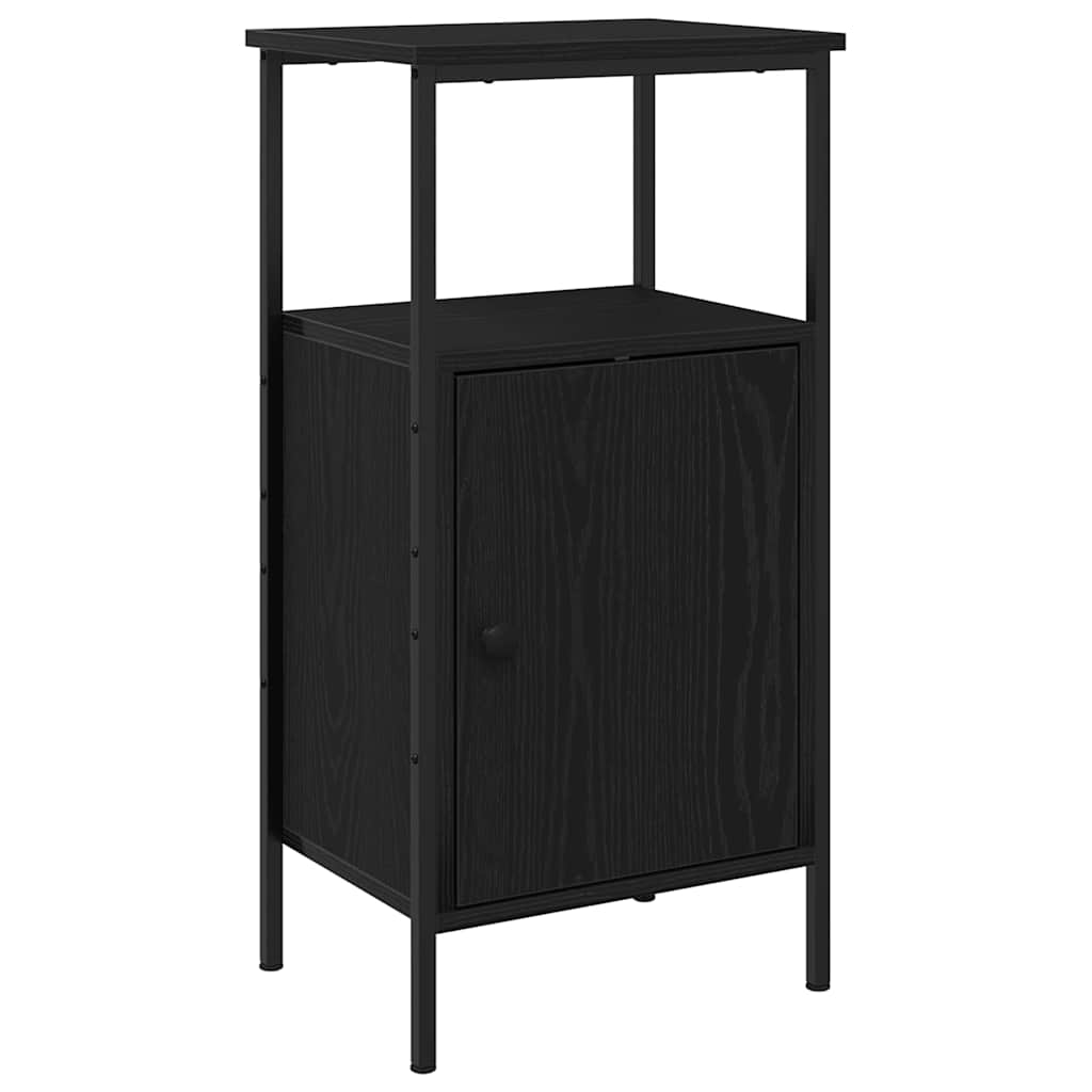 Noćni ormar Crni hrast 41 x 31 x 80 cm Konstruirano drvo