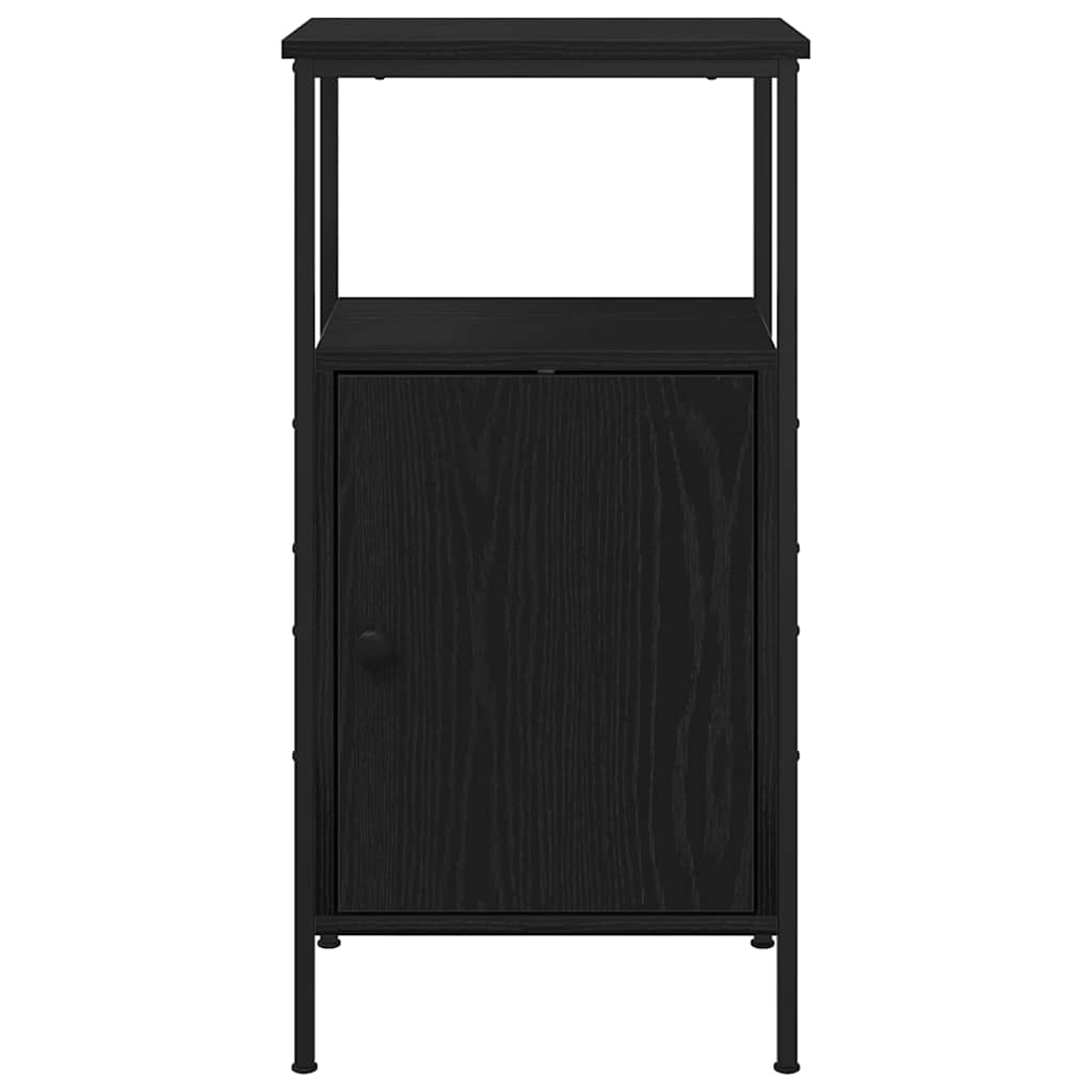 Noćni ormar Crni hrast 41 x 31 x 80 cm Konstruirano drvo