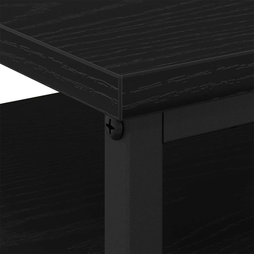 Noćni ormar Crni hrast 34 x 35,5 x 50 cm Konstruirano drvo