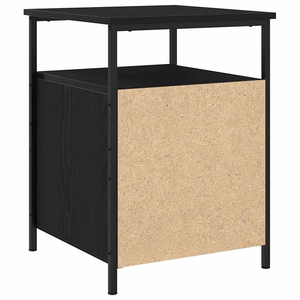 Noćni ormar Crni hrast 34 x 35,5 x 50 cm Konstruirano drvo