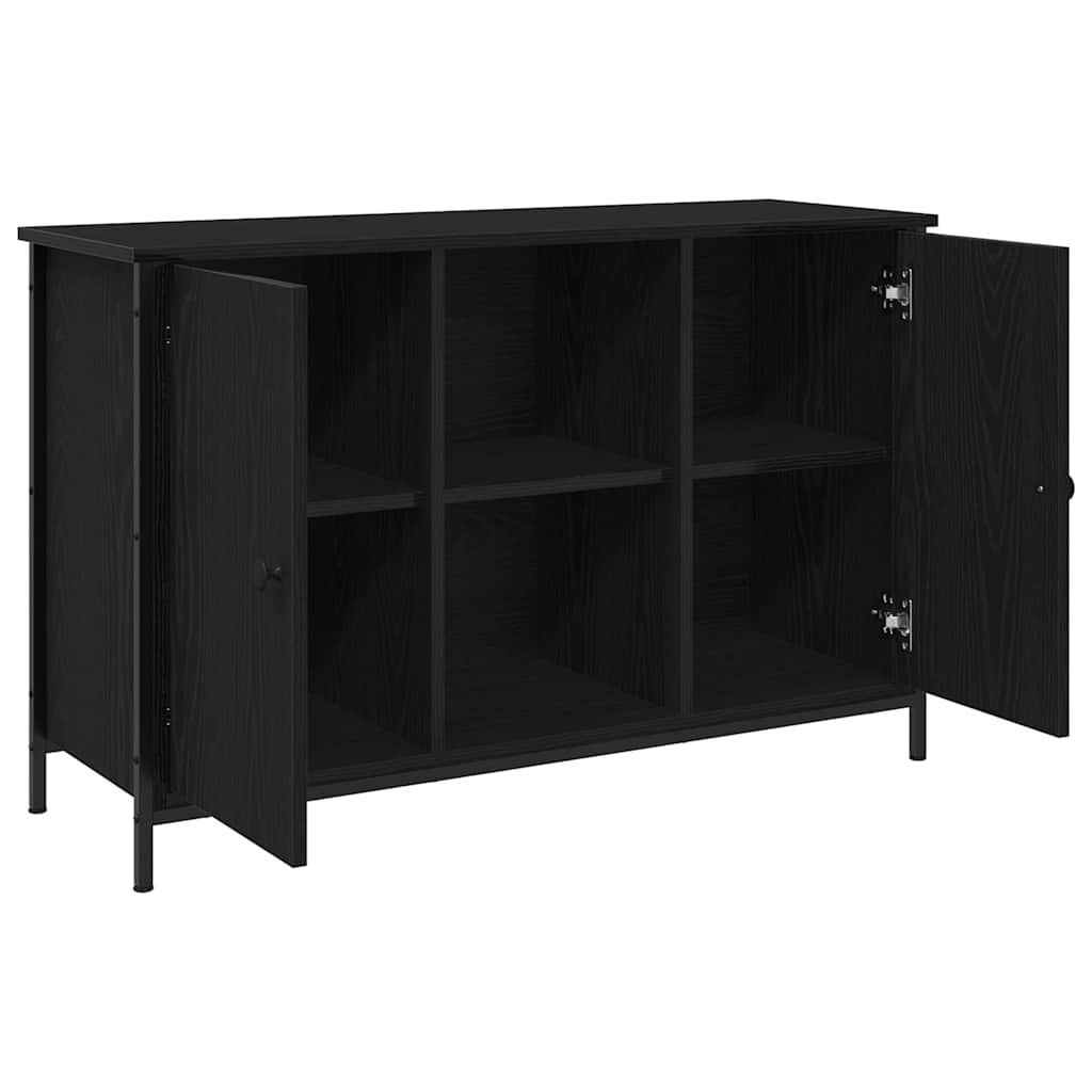 Set TV komoda Crni hrast 101 x 35 x 65 cm Konstruirano drvo