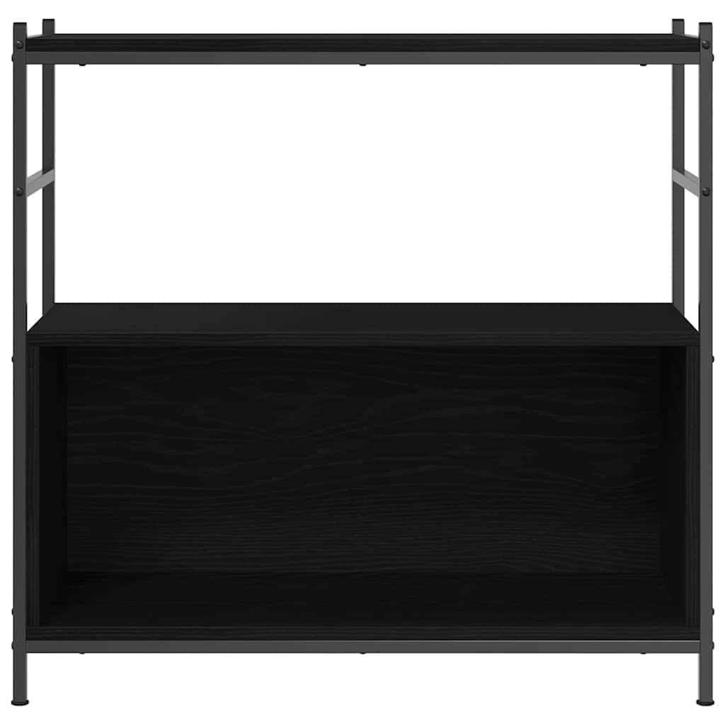 Polica Crni hrast 80 x 30 x 78.5 cm Konstruirano drvo