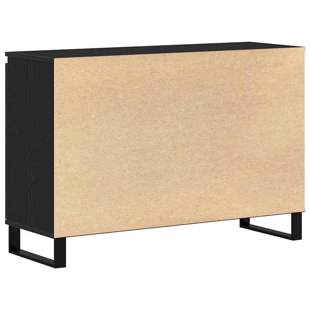 Kreveta Crni hrast 101,5 x 35 x 70 cm Konstruirano drvo