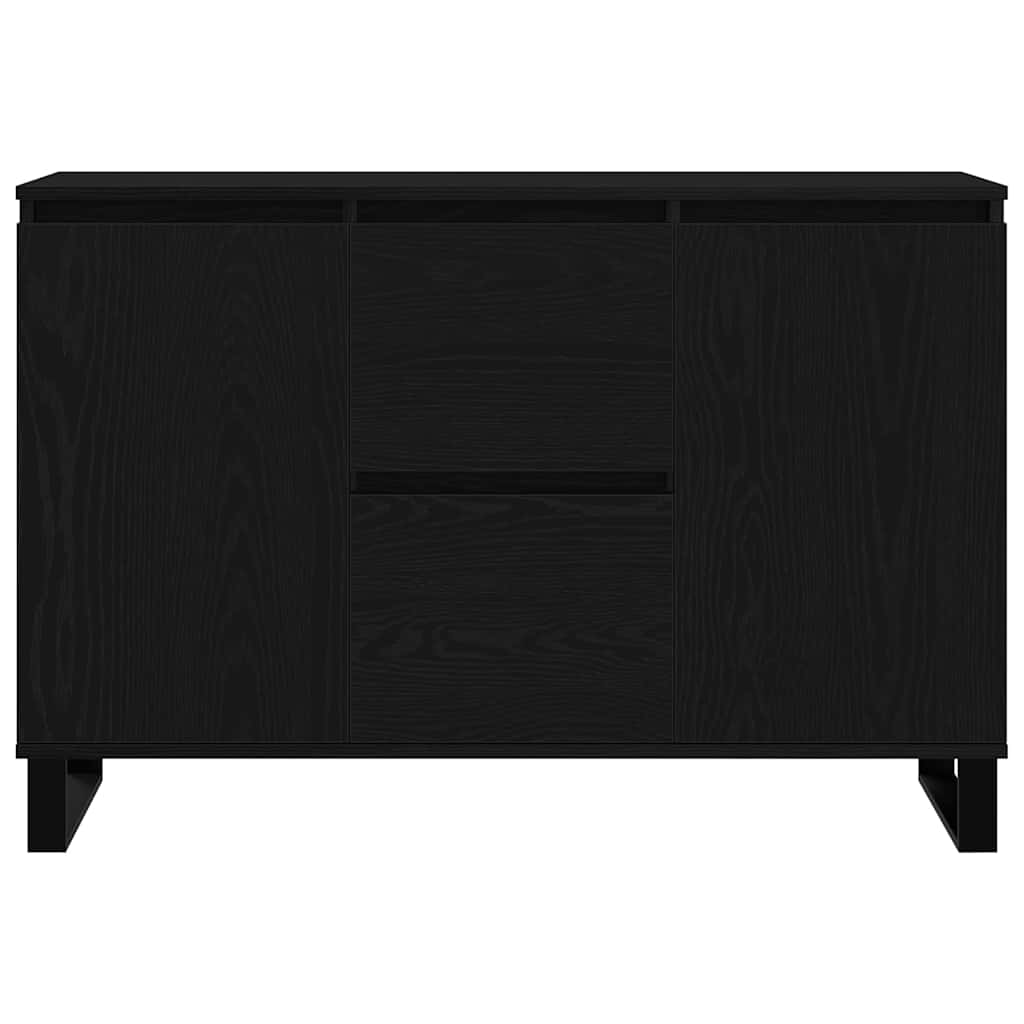 Kreveta Crni hrast 101,5 x 35 x 70 cm Konstruirano drvo