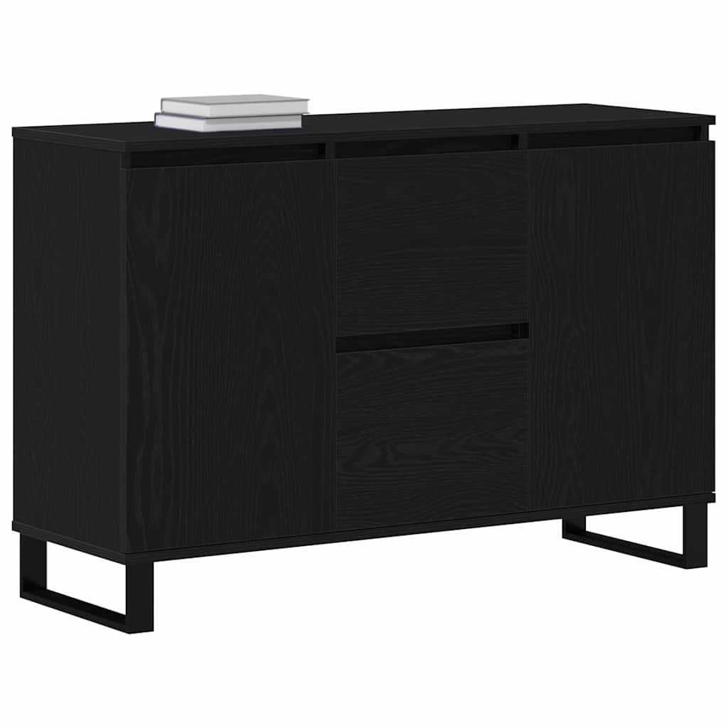 Kreveta Crni hrast 101,5 x 35 x 70 cm Konstruirano drvo