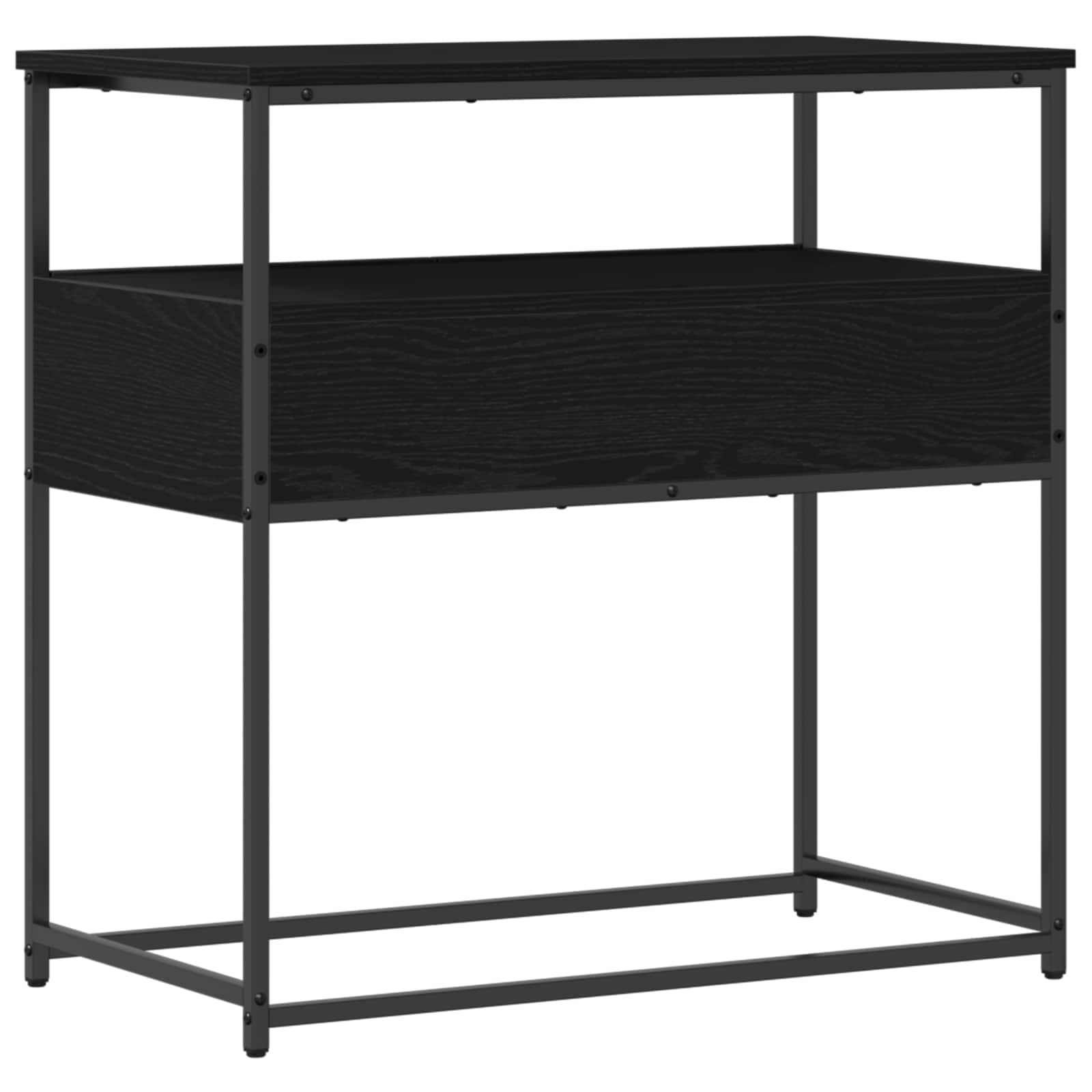 Konzolna stolica Crni hrast 75 x 40 x 75 cm Konstruirano drvo