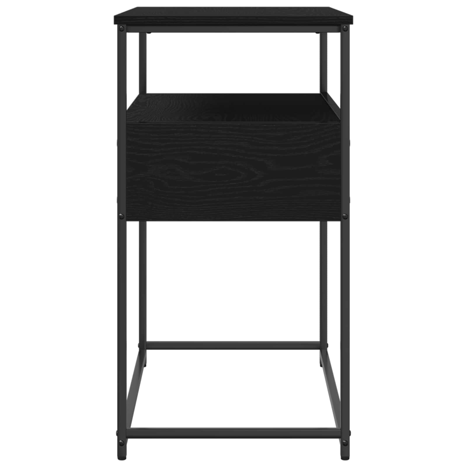 Konzolna stolica Crni hrast 75 x 40 x 75 cm Konstruirano drvo
