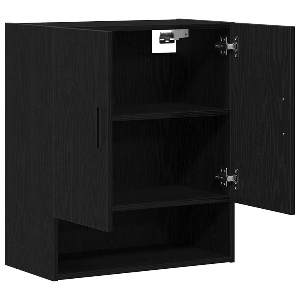 Kabinetski zidni Crni hrast 60 x 31 x 70 cm Konstruirano drvo