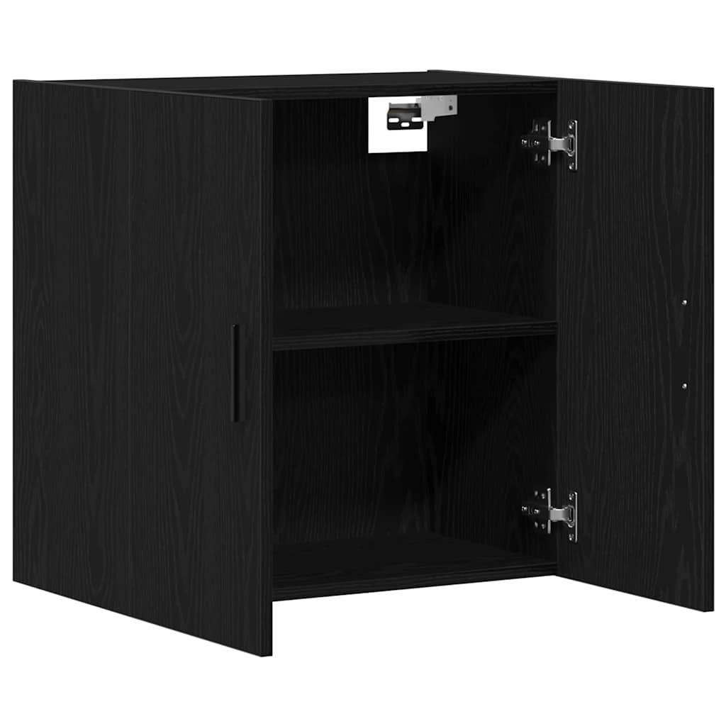Kabinetski zidni Crni hrast 60 x 31 x 60 cm Konstruirano drvo