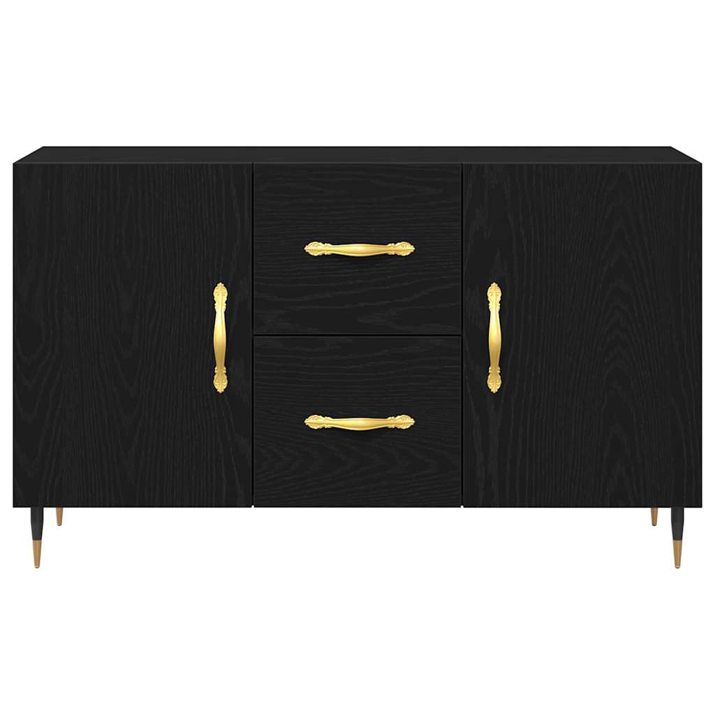 Kreveta Crni hrast 100 x 36 x 60 cm Konstruirano drvo