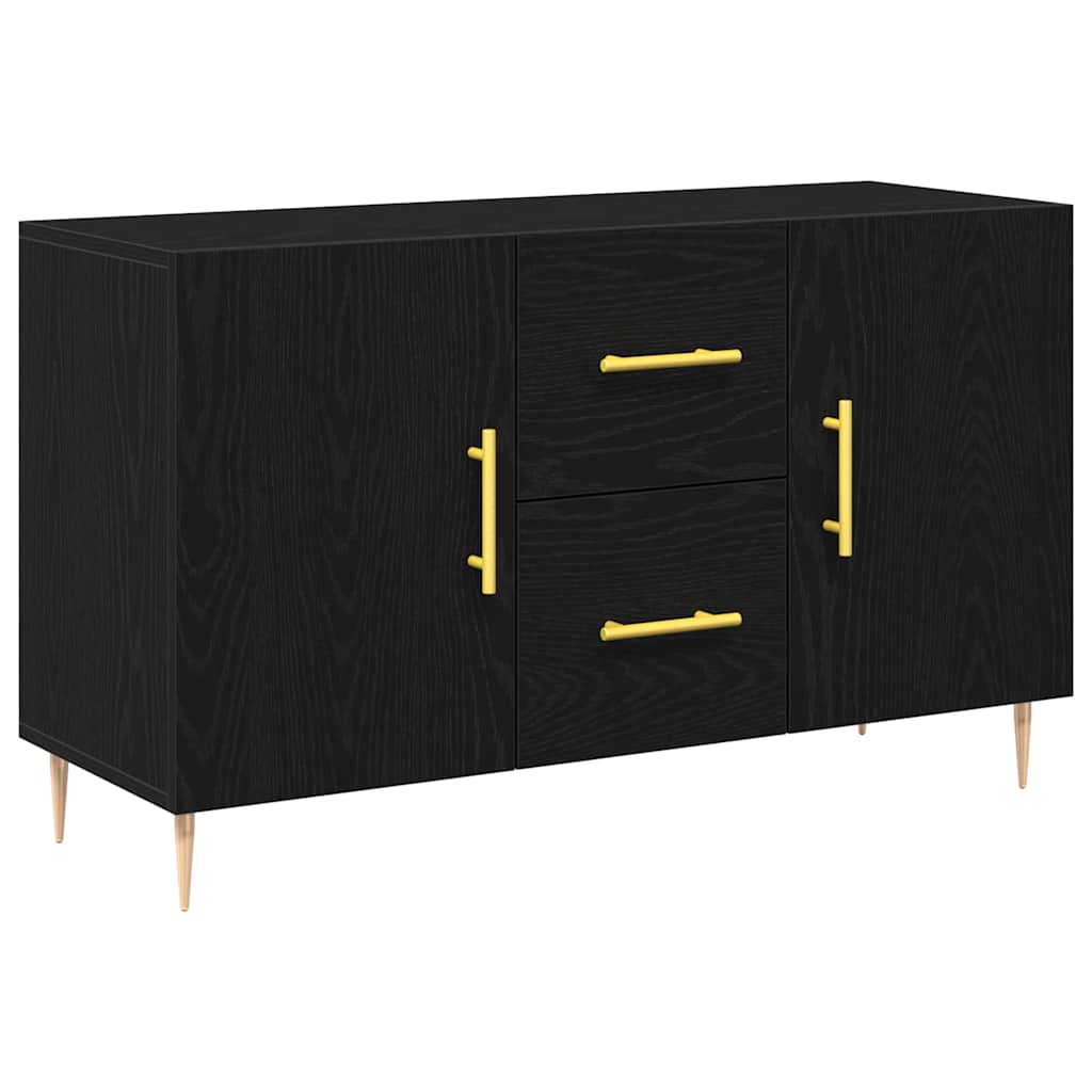 Kreveta Crni hrast 100 x 36 x 60 cm Konstruirano drvo