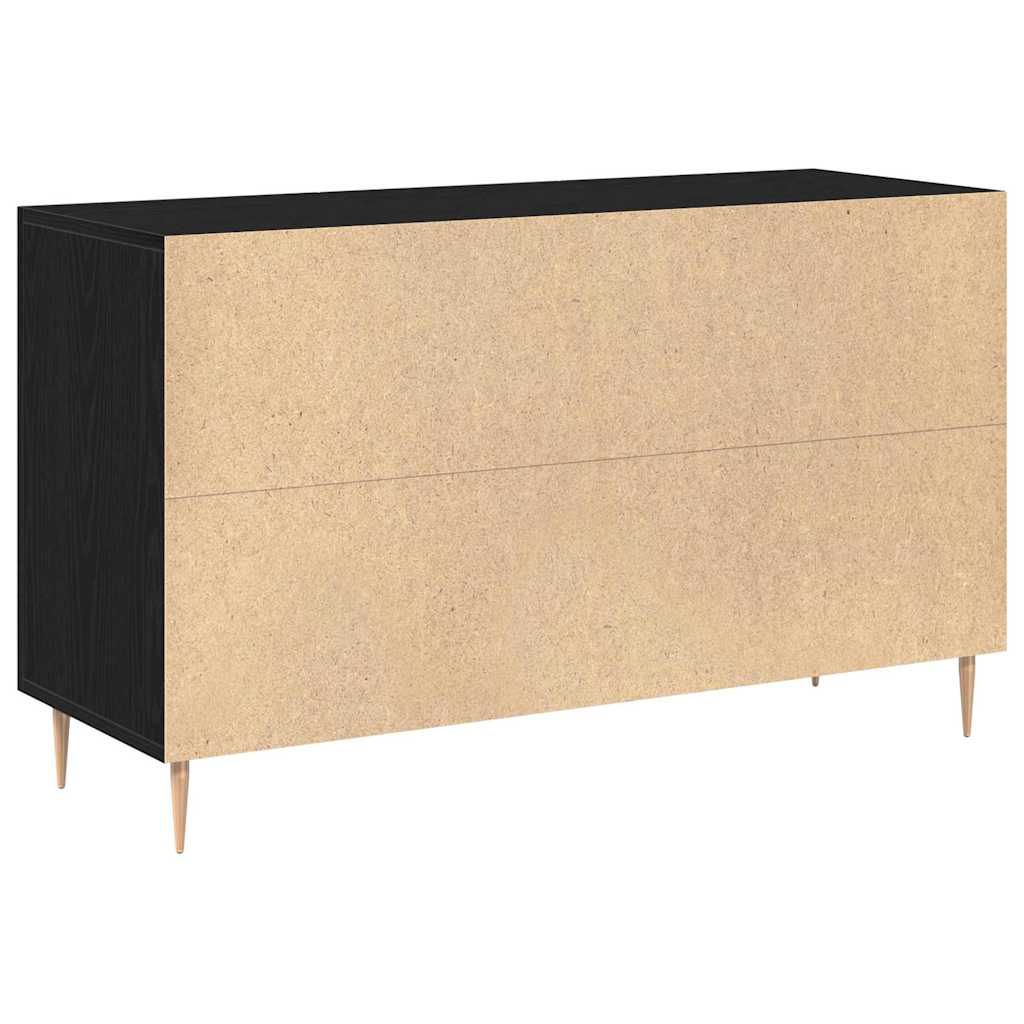 Kreveta Crni hrast 100 x 36 x 60 cm Konstruirano drvo