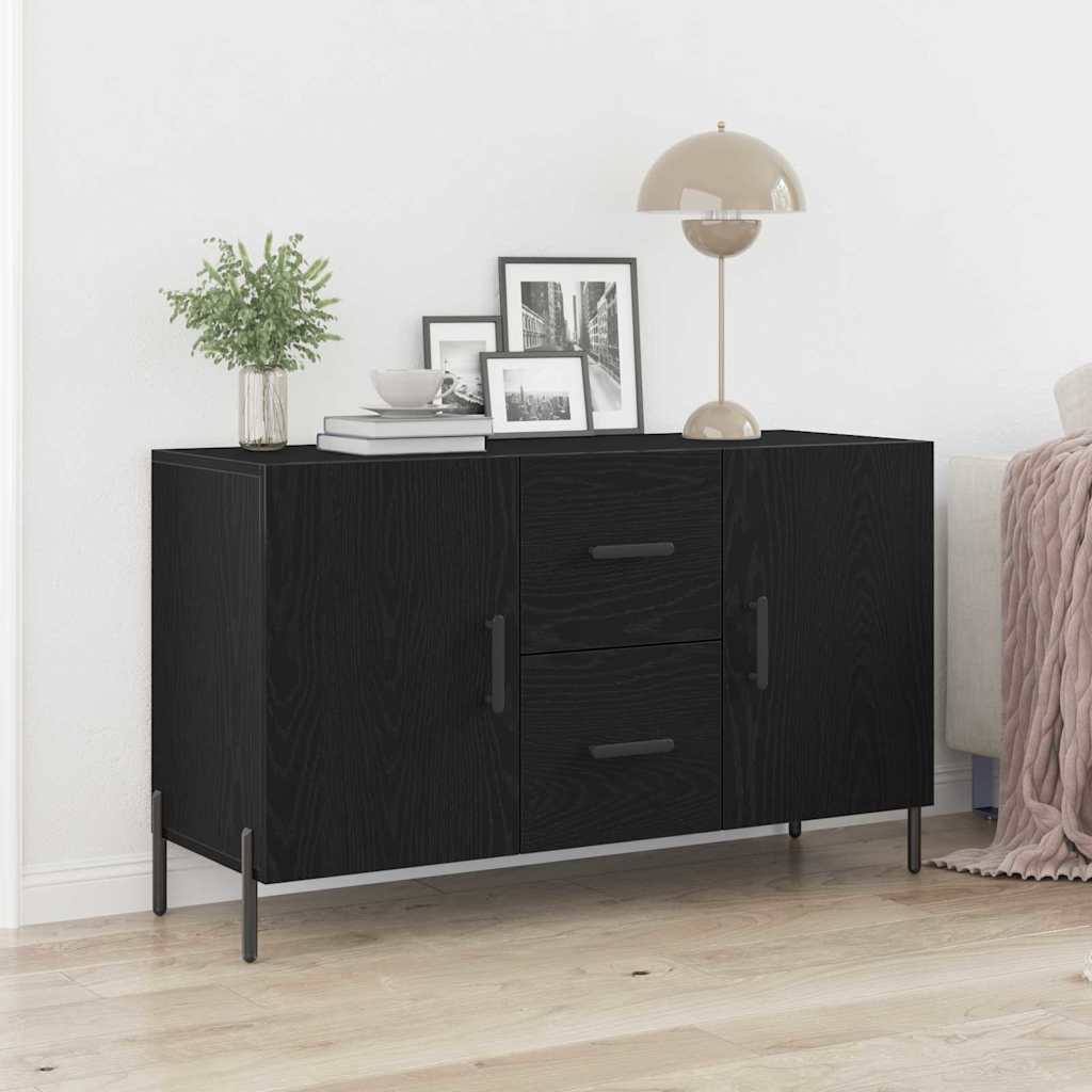 Kreveta Crni hrast 100 x 36 x 60 cm Konstruirano drvo