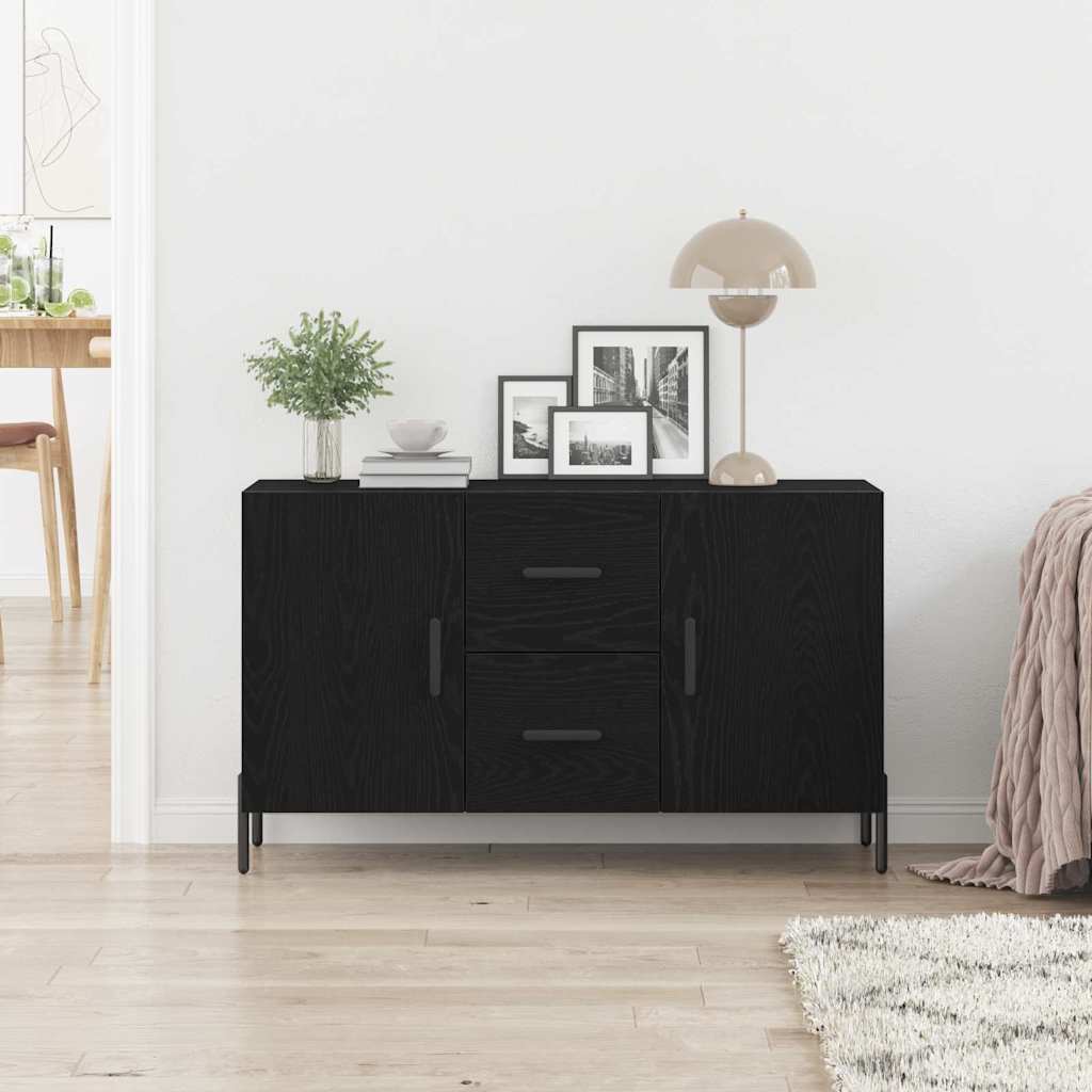 Kreveta Crni hrast 100 x 36 x 60 cm Konstruirano drvo