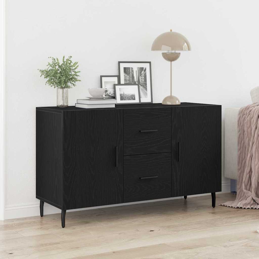 Kreveta Crni hrast 100 x 36 x 60 cm Konstruirano drvo