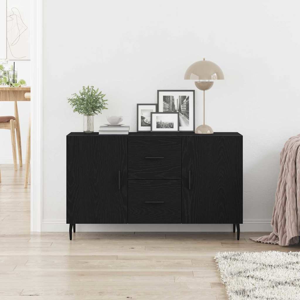 Kreveta Crni hrast 100 x 36 x 60 cm Konstruirano drvo