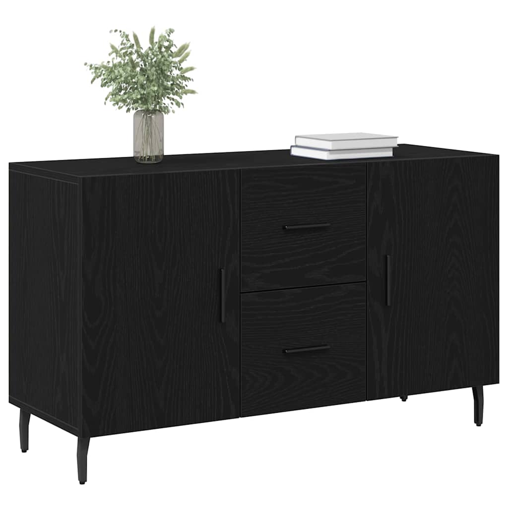 Kreveta Crni hrast 100 x 36 x 60 cm Konstruirano drvo