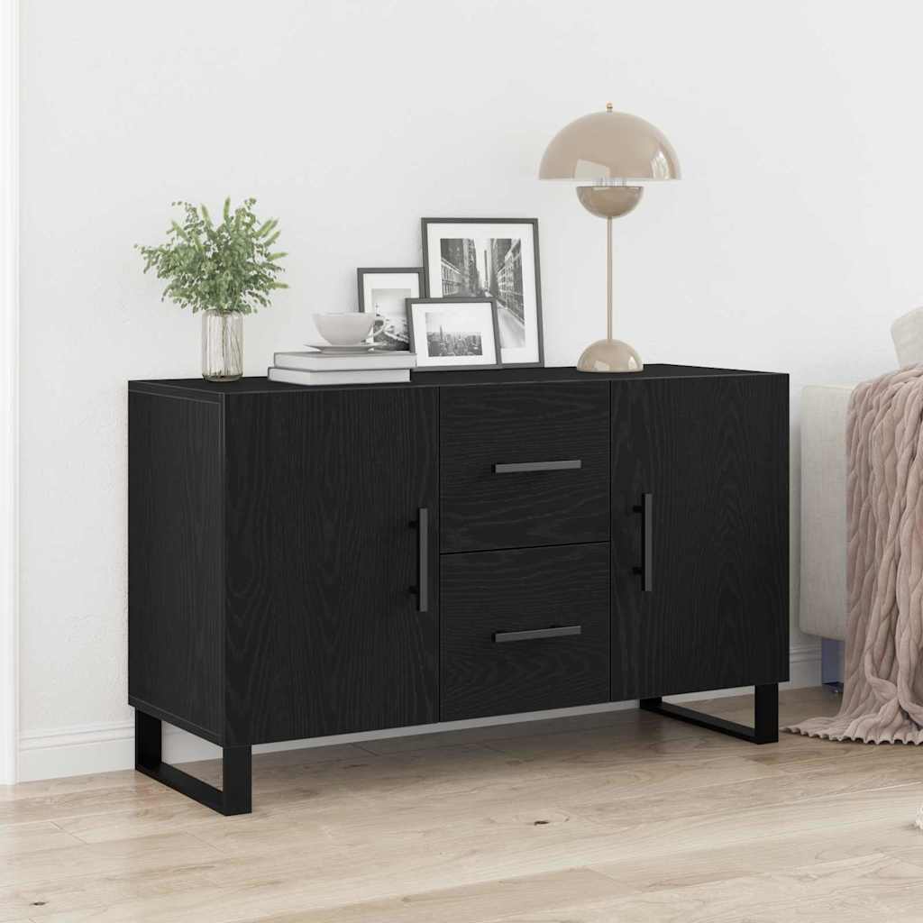 Kreveta Crni hrast 100 x 36 x 60 cm Konstruirano drvo