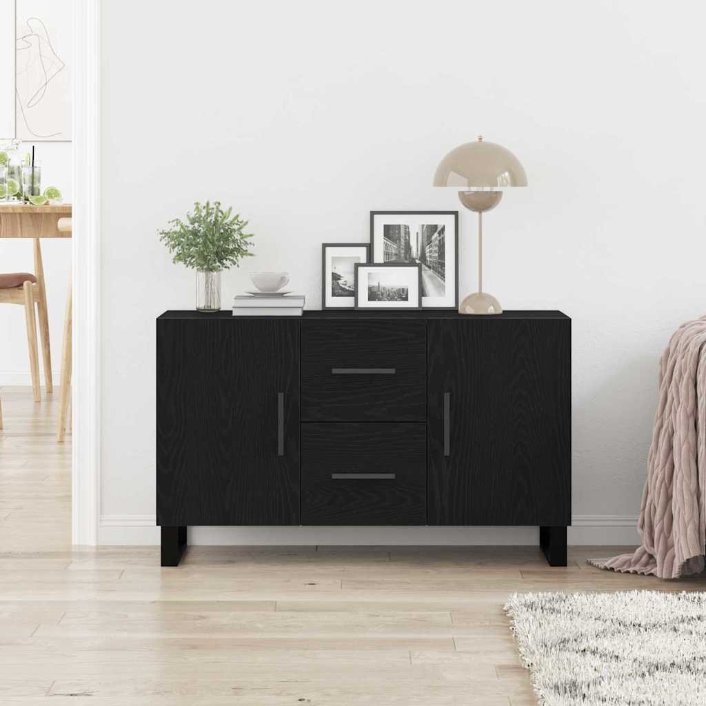 Kreveta Crni hrast 100 x 36 x 60 cm Konstruirano drvo