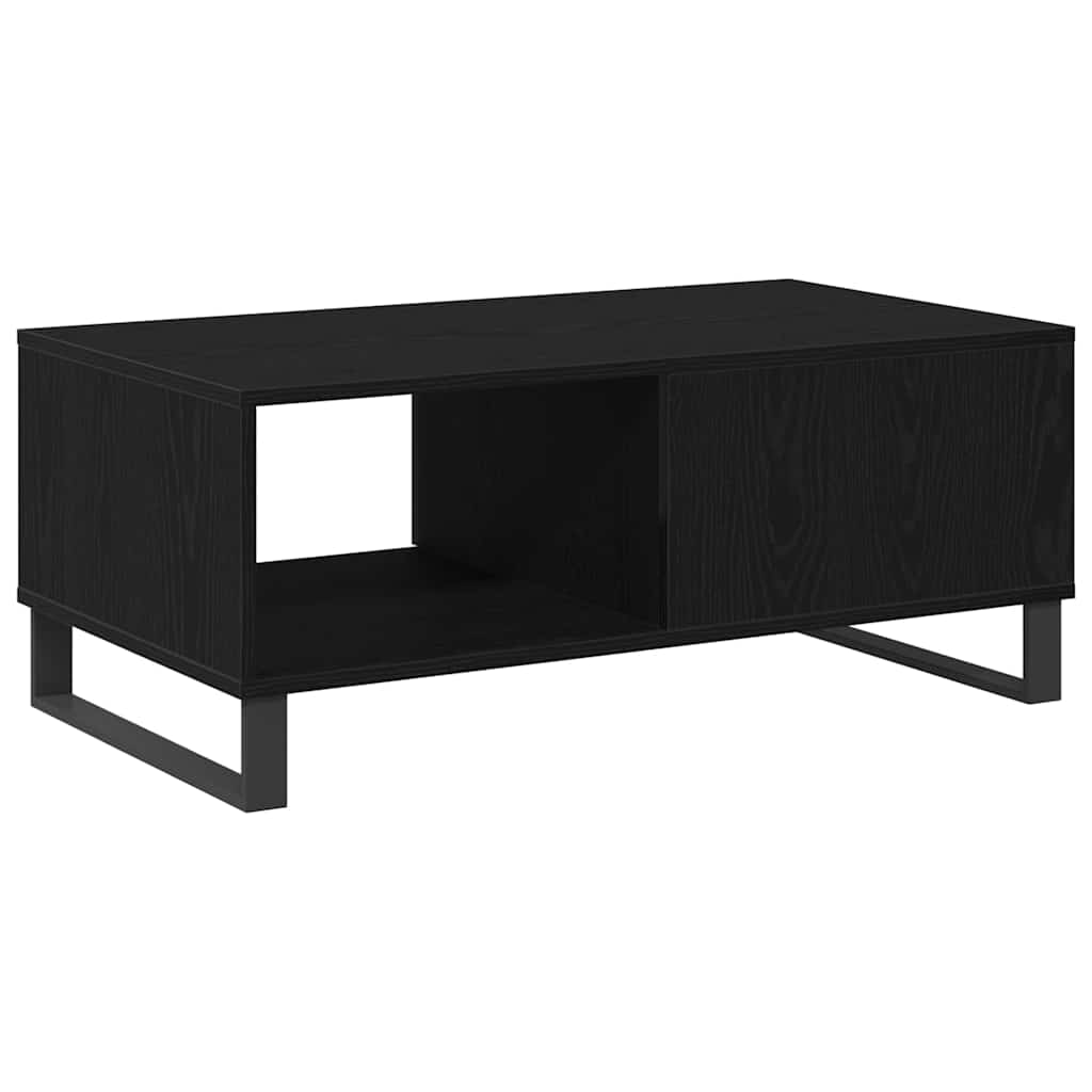Kava Stol Crni hrast 90 x 50 x 36,5 cm Konstruirano drvo