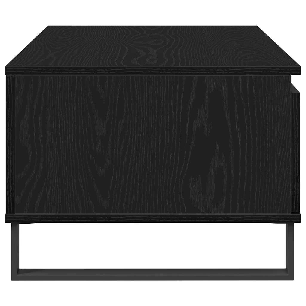 Kava Stol Crni hrast 90 x 50 x 36,5 cm Konstruirano drvo