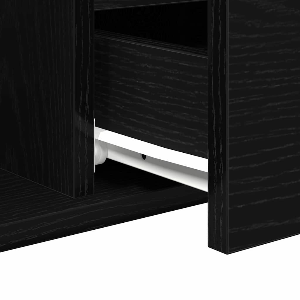 Kava Stol Crni hrast 90 x 49 x 45 cm Konstruirano drvo