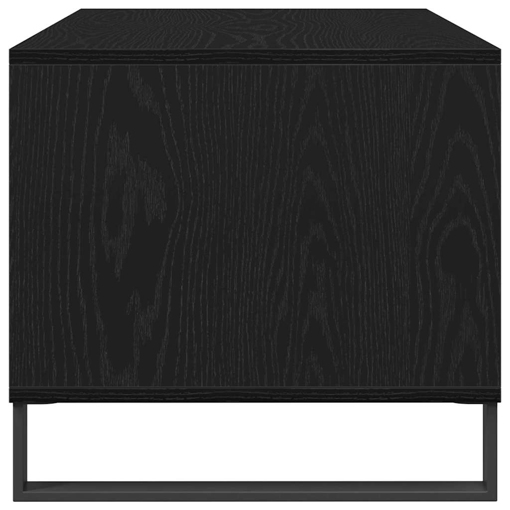 Kava Stol Crni hrast 90 x 49 x 45 cm Konstruirano drvo
