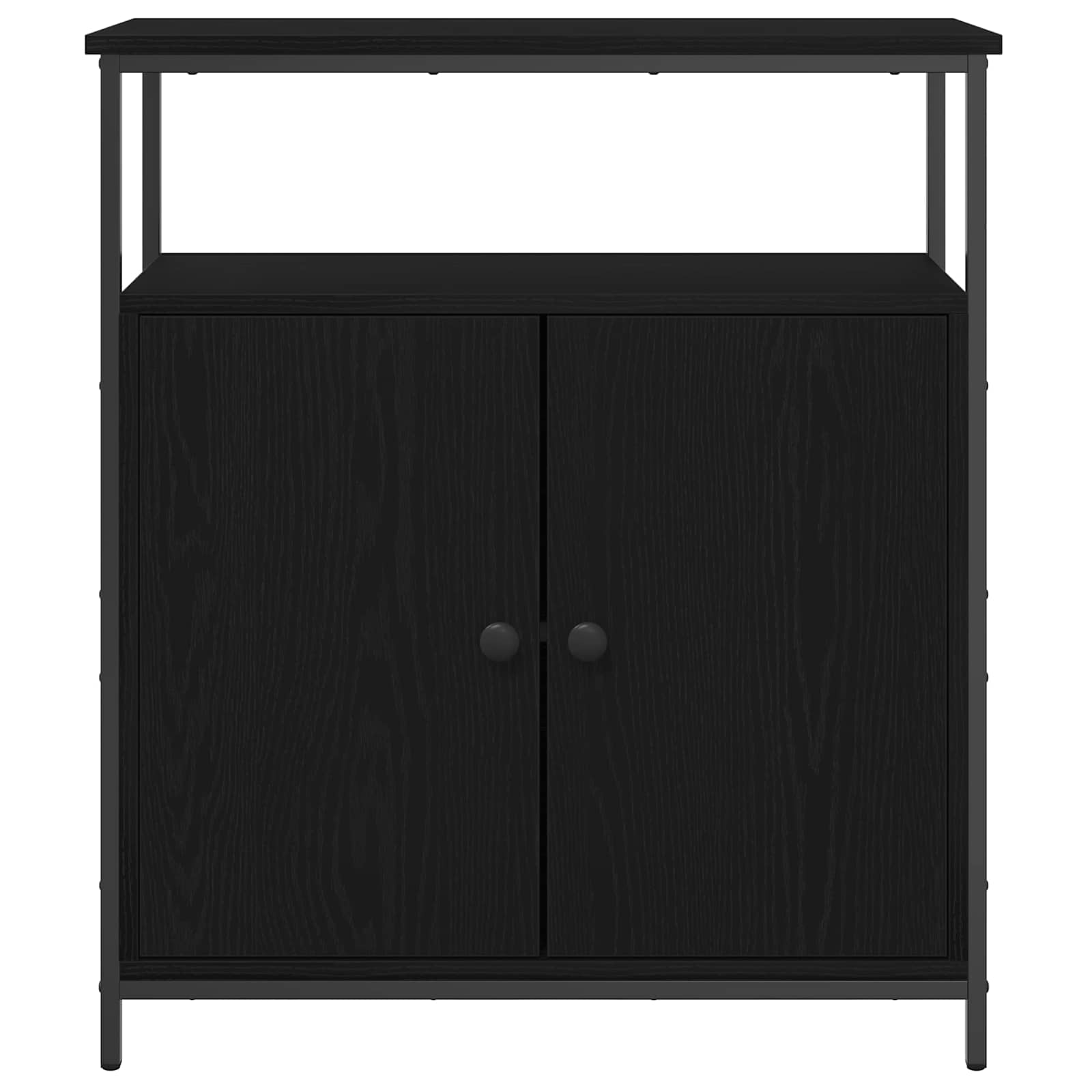 Kreveta Crni hrast 70 x 30 x 80 cm Konstruirano drvo