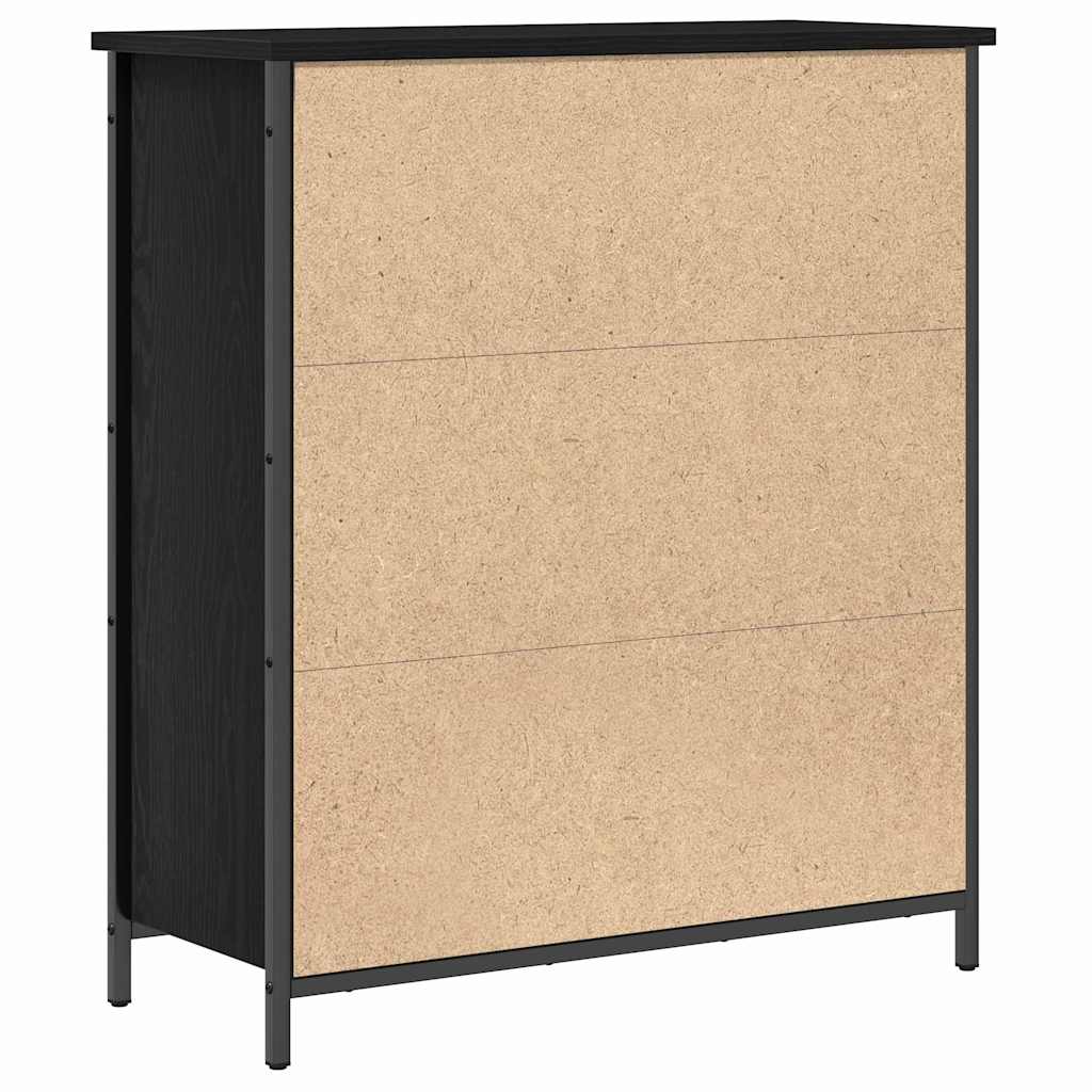 Kreveta Crni hrast 70 x 30 x 80 cm Konstruirano drvo