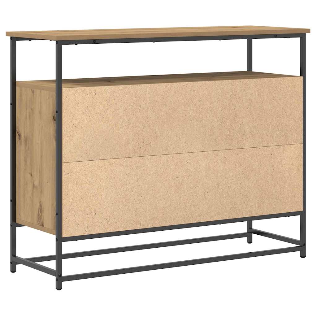 Kreveta Umjetnički hrast 100 x 35 x 80 cm Konstruirano drvo