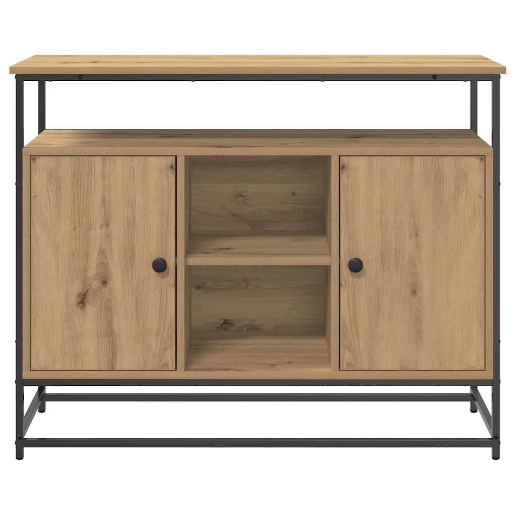 Kreveta Umjetnički hrast 100 x 35 x 80 cm Konstruirano drvo