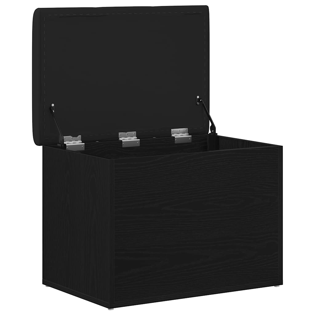 Klupa za pohranu Crni hrast 62 x 42 x 45 cm Konstruirano drvo