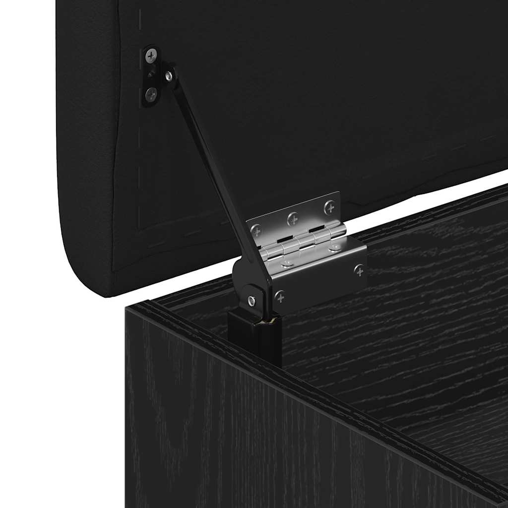 Klupa za pohranu Crni hrast 102 x 42 x 45 cm Konstruirano drvo