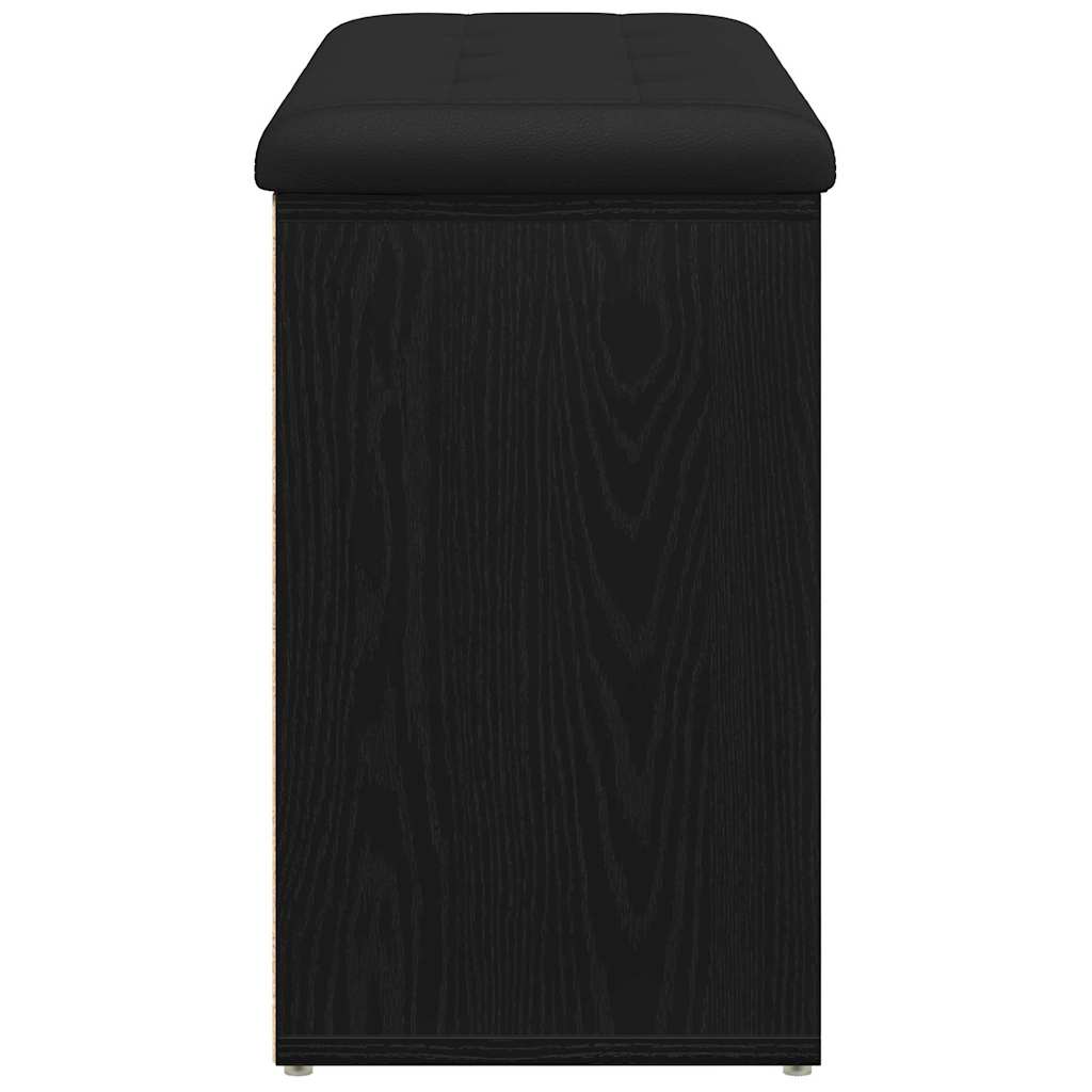 Klupa za cipele Crna 82 x 32 x 50 cm Konstruirano drvo