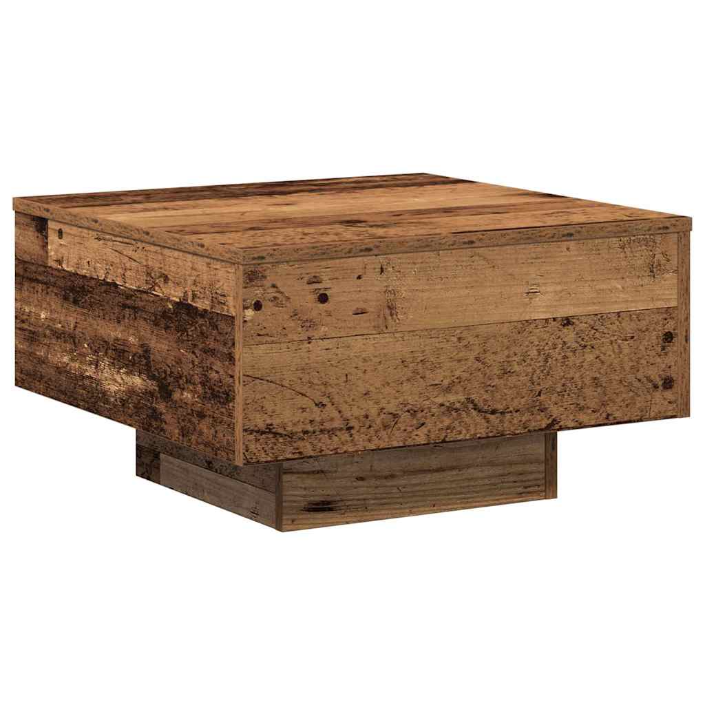 Kava Stol Staro drvo 55 x 55 x 31 cm
