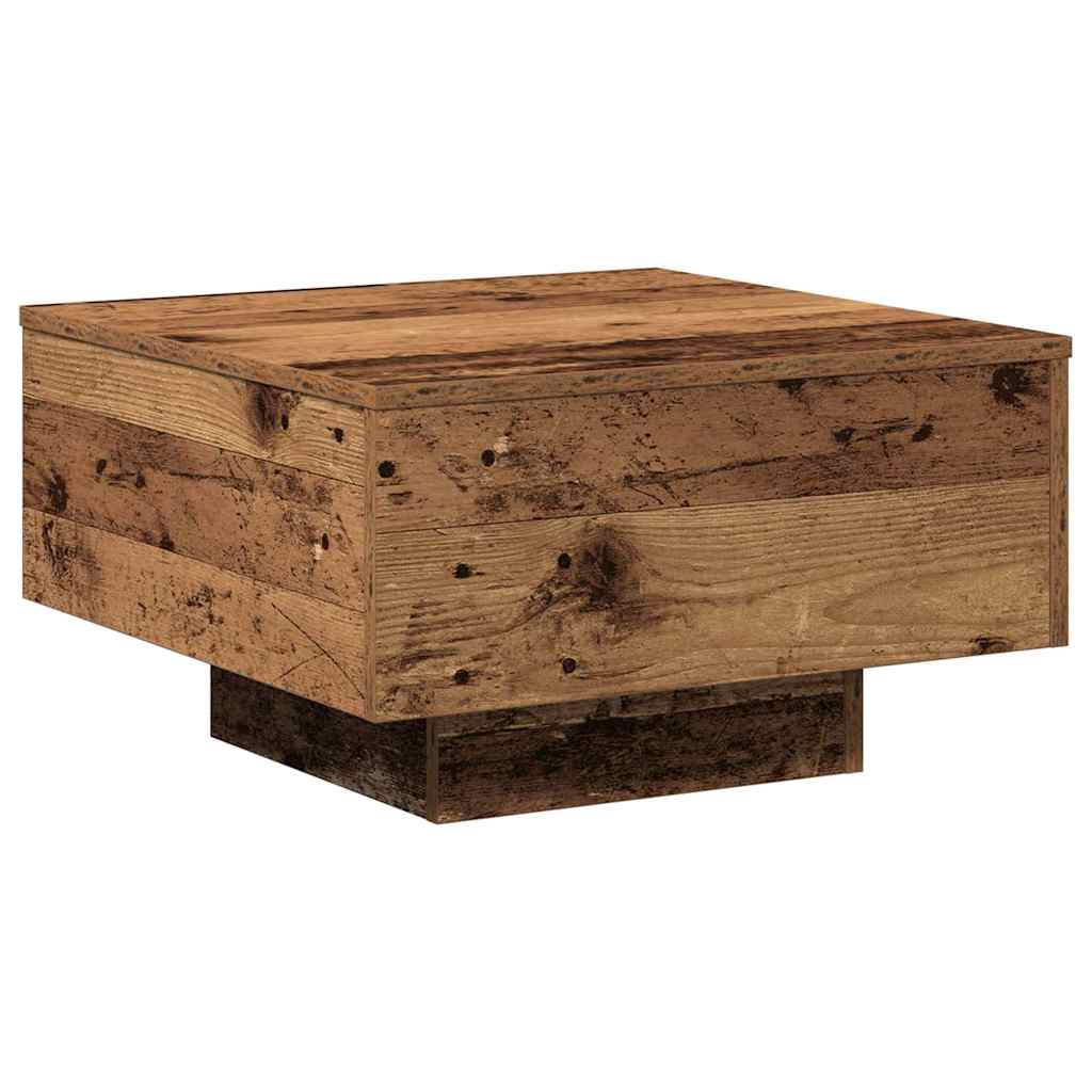 Kava Stol Staro drvo 55 x 55 x 31 cm