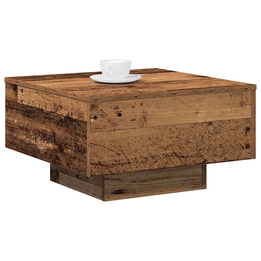 Kava Stol Staro drvo 55 x 55 x 31 cm