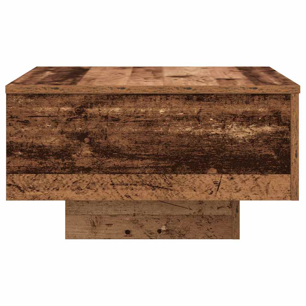 Kava Stol Staro drvo 55 x 55 x 31 cm Konstruirano drvo
