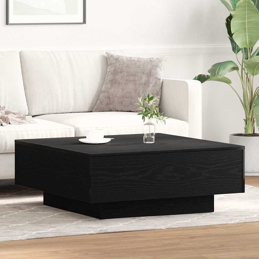 Kava Stol Crni hrast 80 x 80 x 31 cm