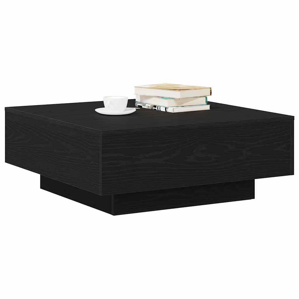 Kava Stol Crni hrast 80 x 80 x 31 cm