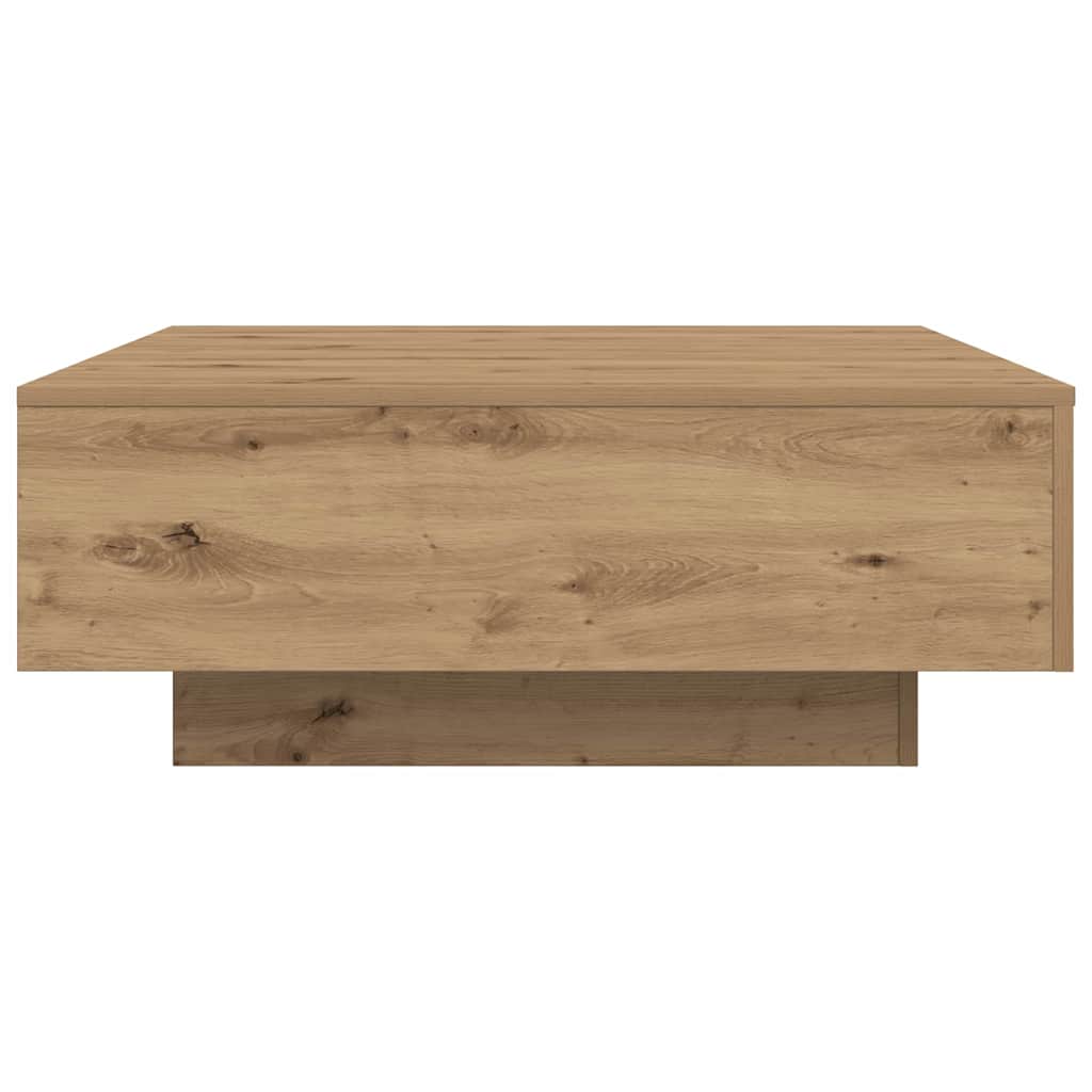 Kava Stol Umjetnički hrast 80 x 80 x 31 cm Konstruirano drvo