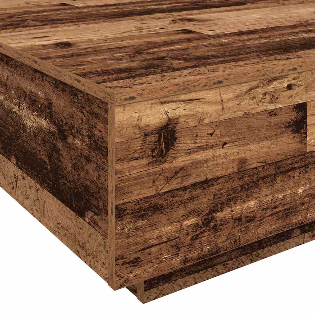 Kava Stol Staro drvo 100 x 100 x 31 cm Konstruirano drvo